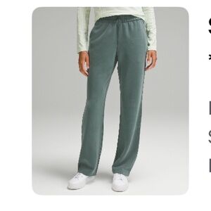 Lululemon softstream green pants